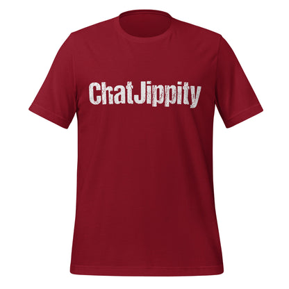 Image of the ChatJippity T-Shirt (unisex) Cardinal / M.