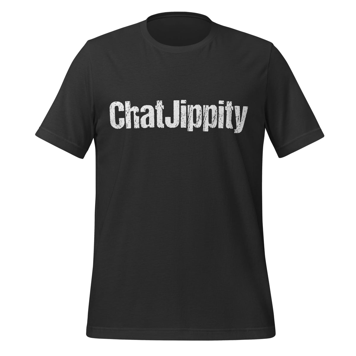 Image of the ChatJippity T-Shirt (unisex) Dark Grey / M.