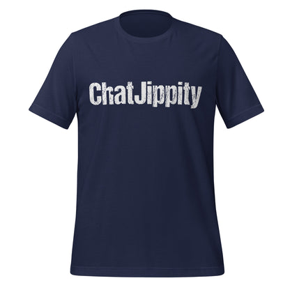 Image of the ChatJippity T-Shirt (unisex) Navy / M.