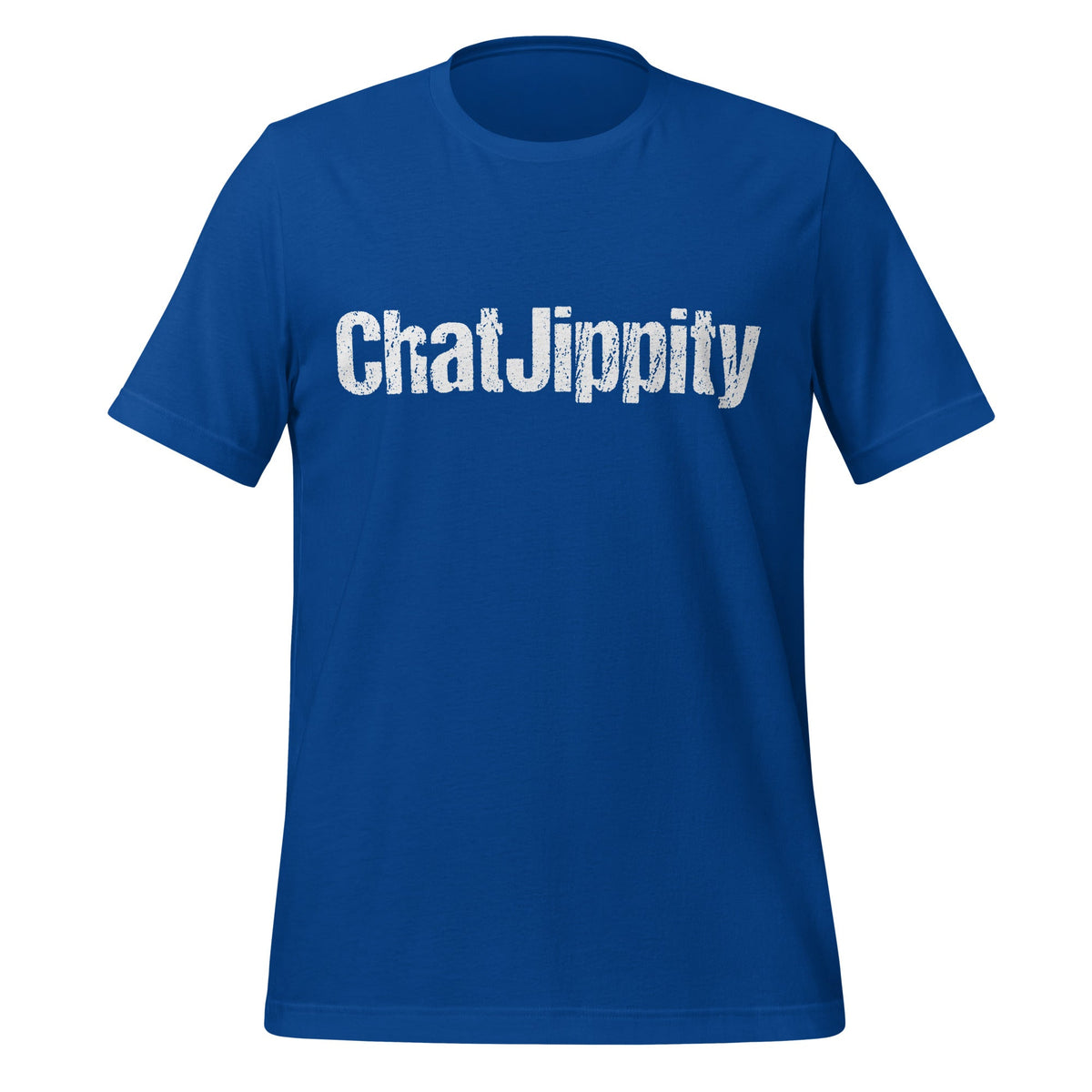 Image of the ChatJippity T-Shirt (unisex) True Royal / M.