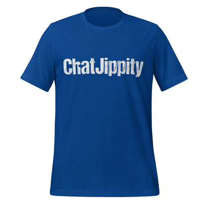 Image of the ChatJippity T-Shirt (unisex) True Royal / M.