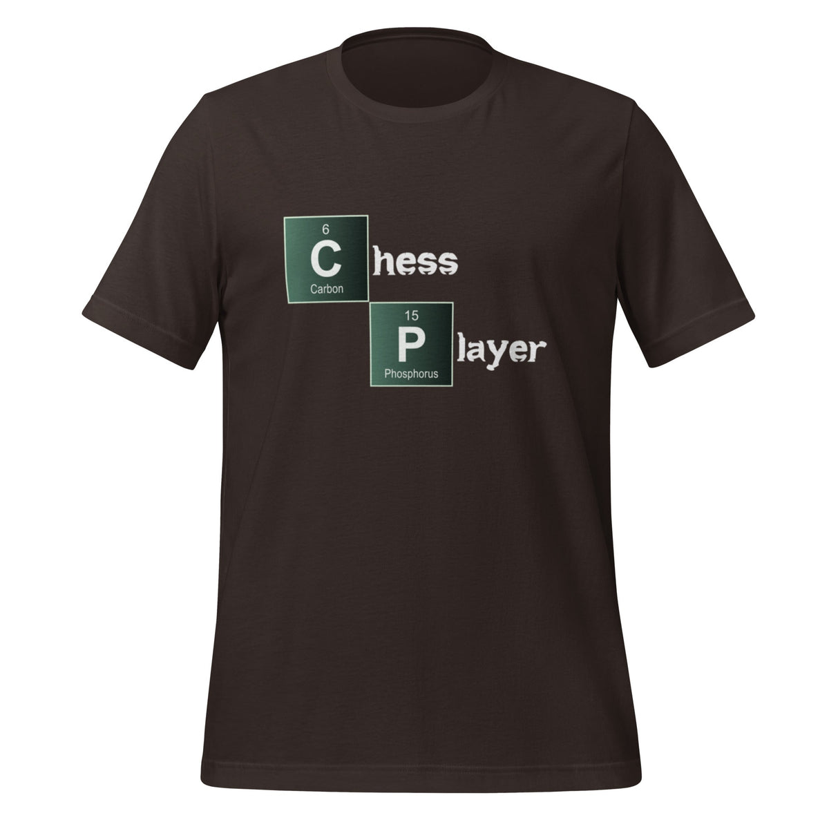 Image of the Chess Player Breaking Bad Style T-Shirt (unisex) Brown / M.