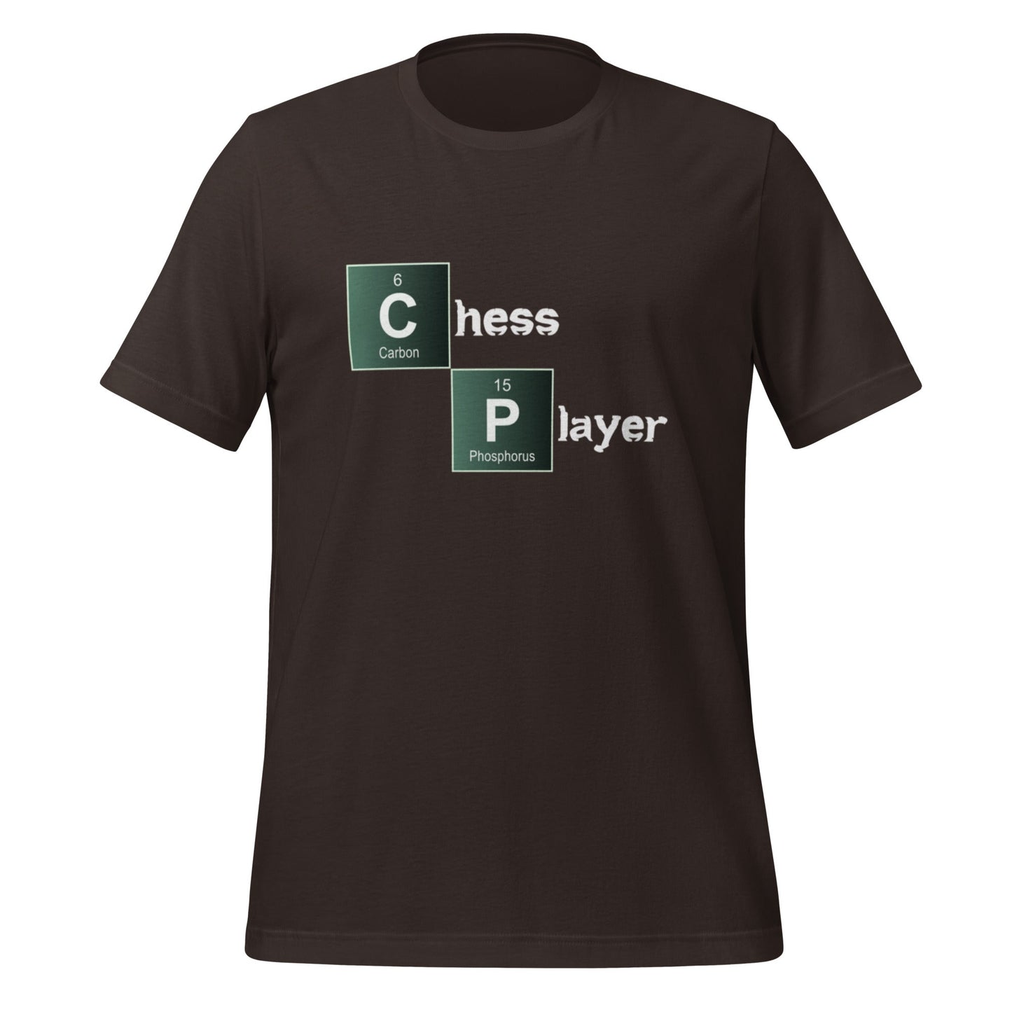 Image of the Chess Player Breaking Bad Style T-Shirt (unisex) Brown / M.