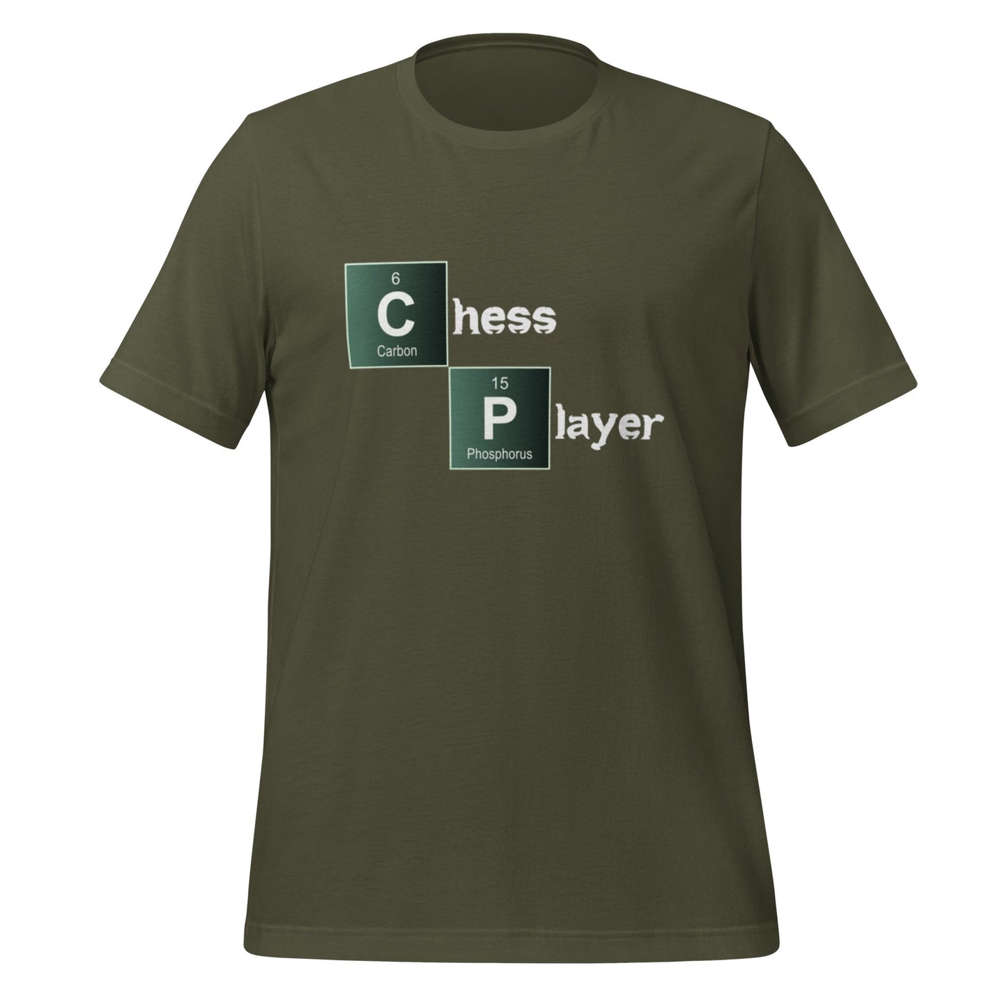Image of the Chess Player Breaking Bad Style T-Shirt (unisex) Military Green / M.