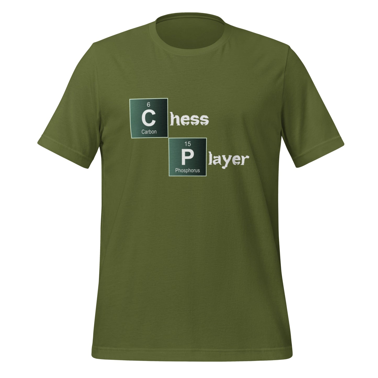 Image of the Chess Player Breaking Bad Style T-Shirt (unisex) Olive / M.