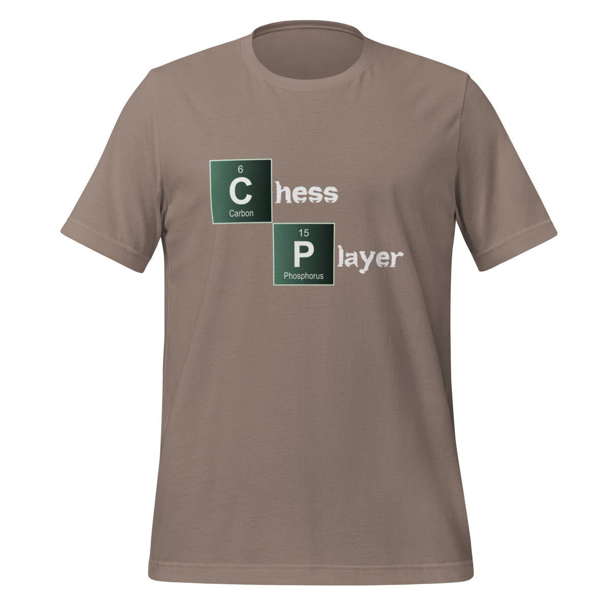 Image of the Chess Player Breaking Bad Style T-Shirt (unisex) Pebble / M.