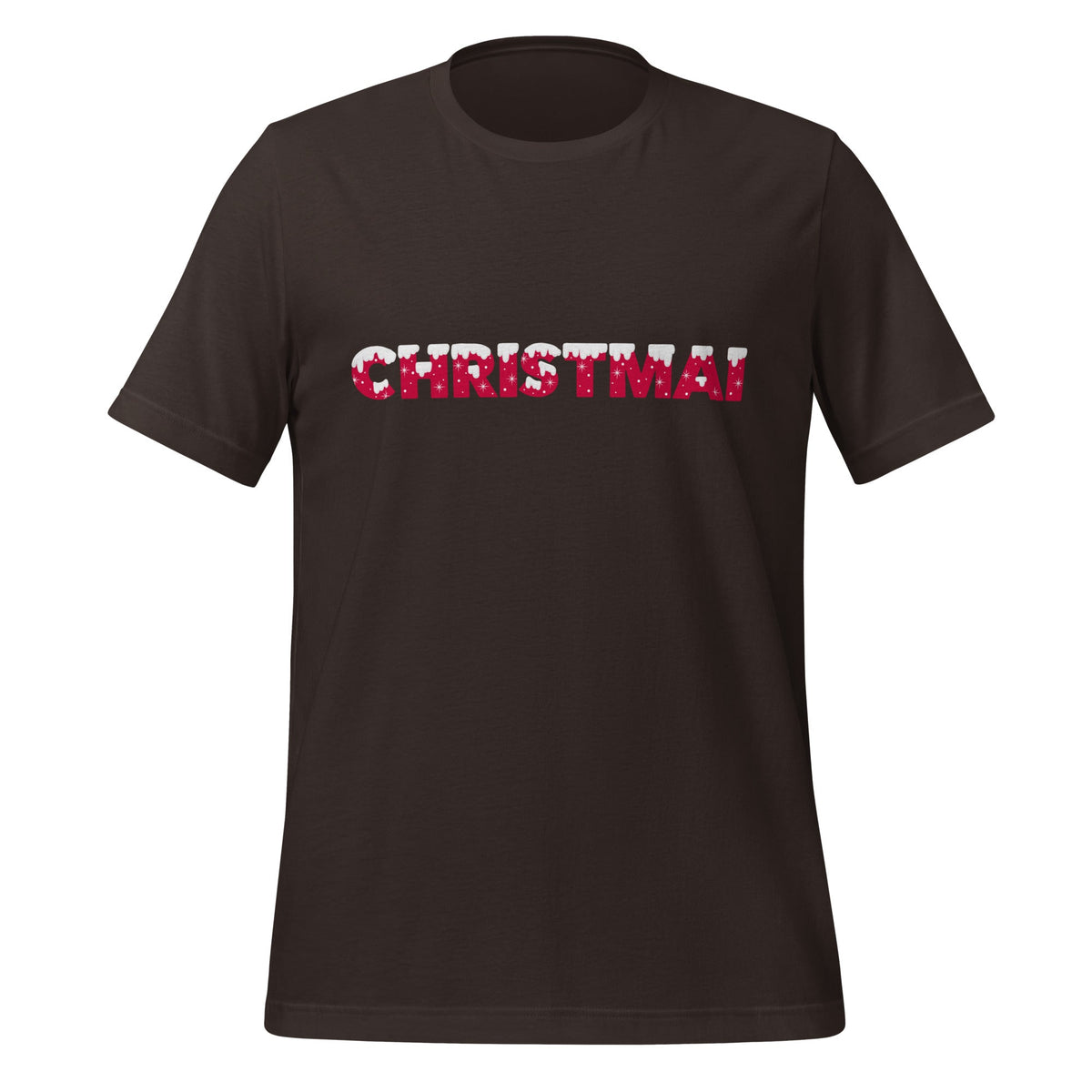 Image of the CHRISTMAI T-Shirt (unisex) Brown / S.