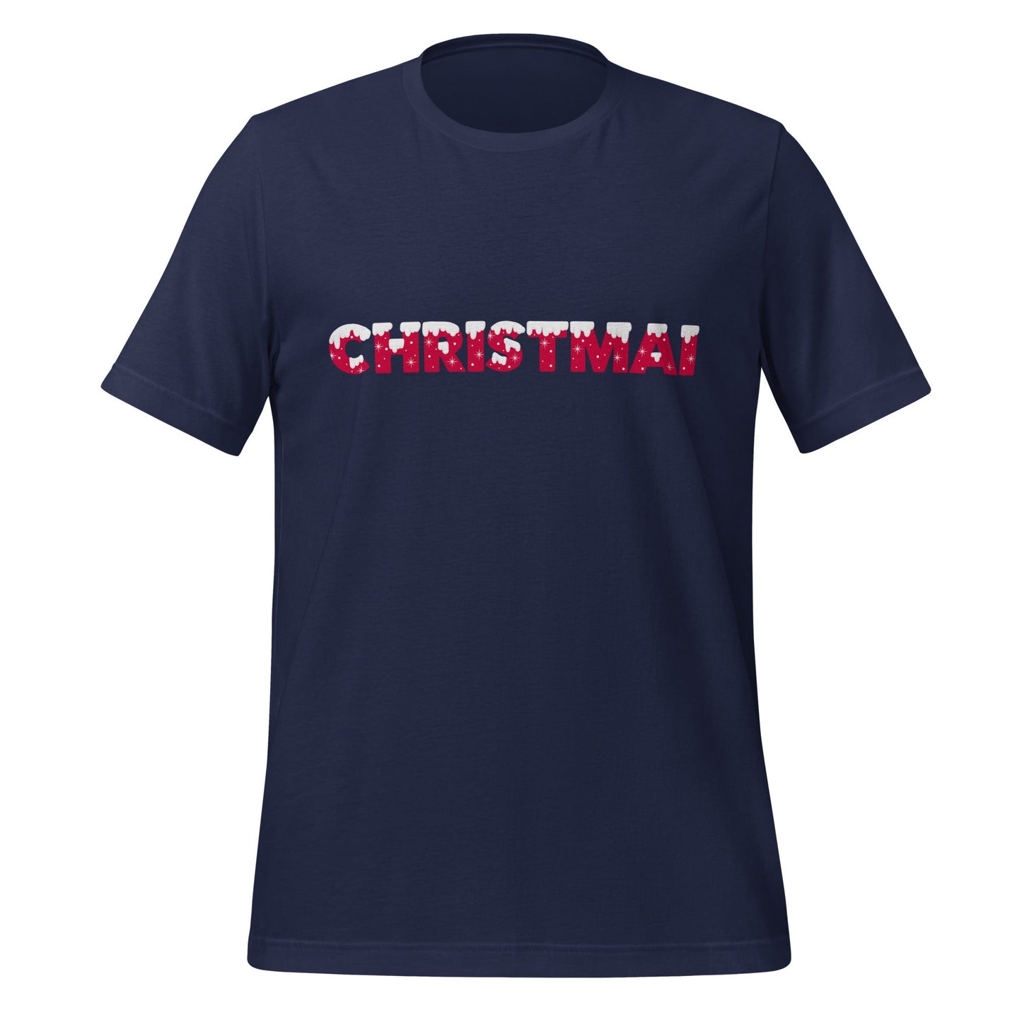 Image of the CHRISTMAI T-Shirt (unisex) Navy / XS.