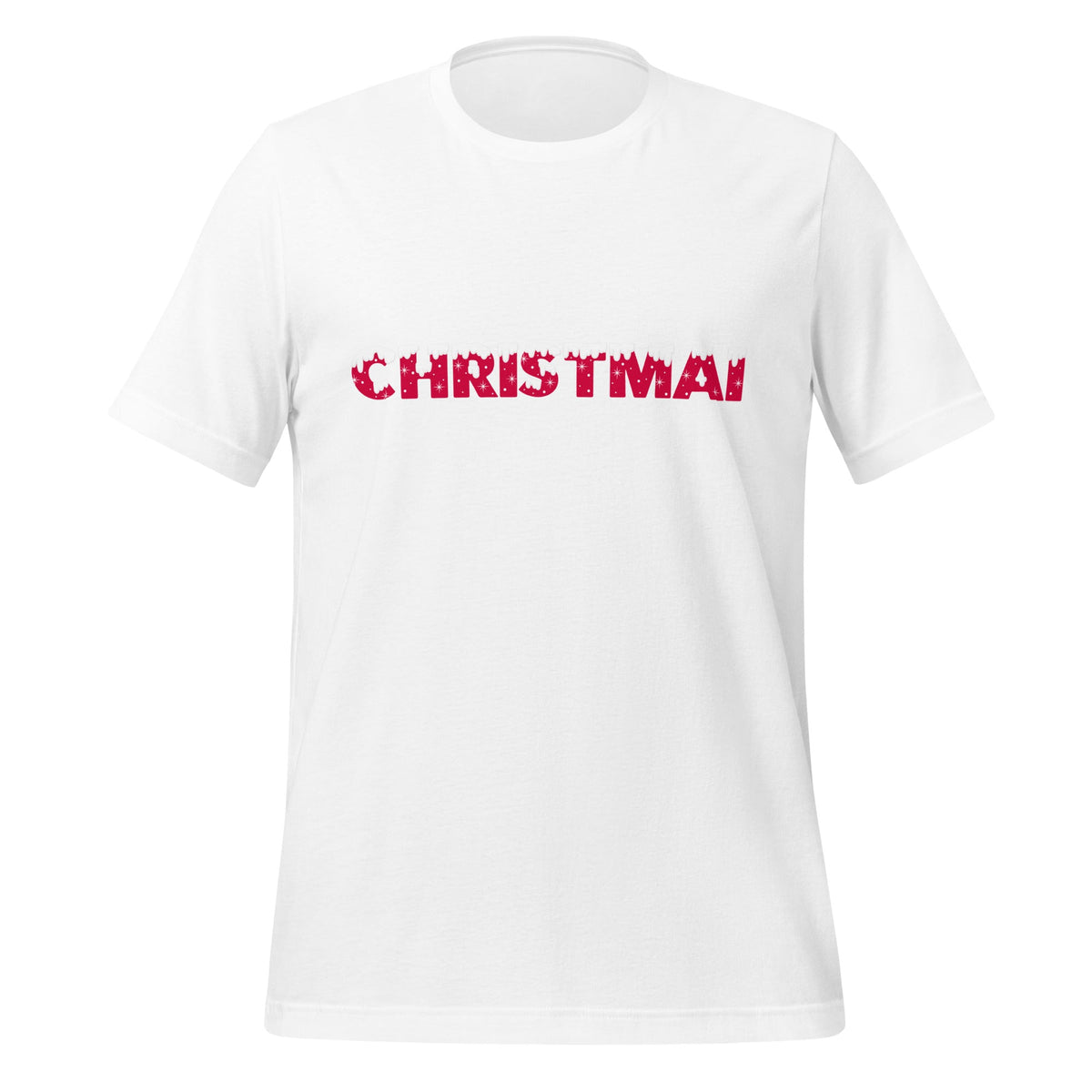 Image of the CHRISTMAI T-Shirt (unisex) White / XS.