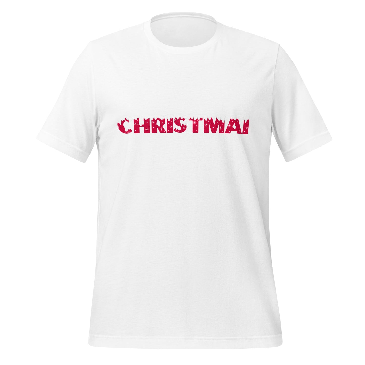 Image of the CHRISTMAI T-Shirt (unisex) White / XS.