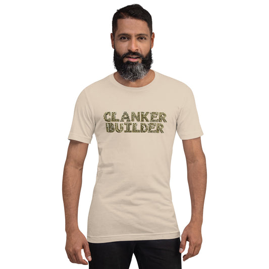 Image of the Clanker Builder T-Shirt (unisex).