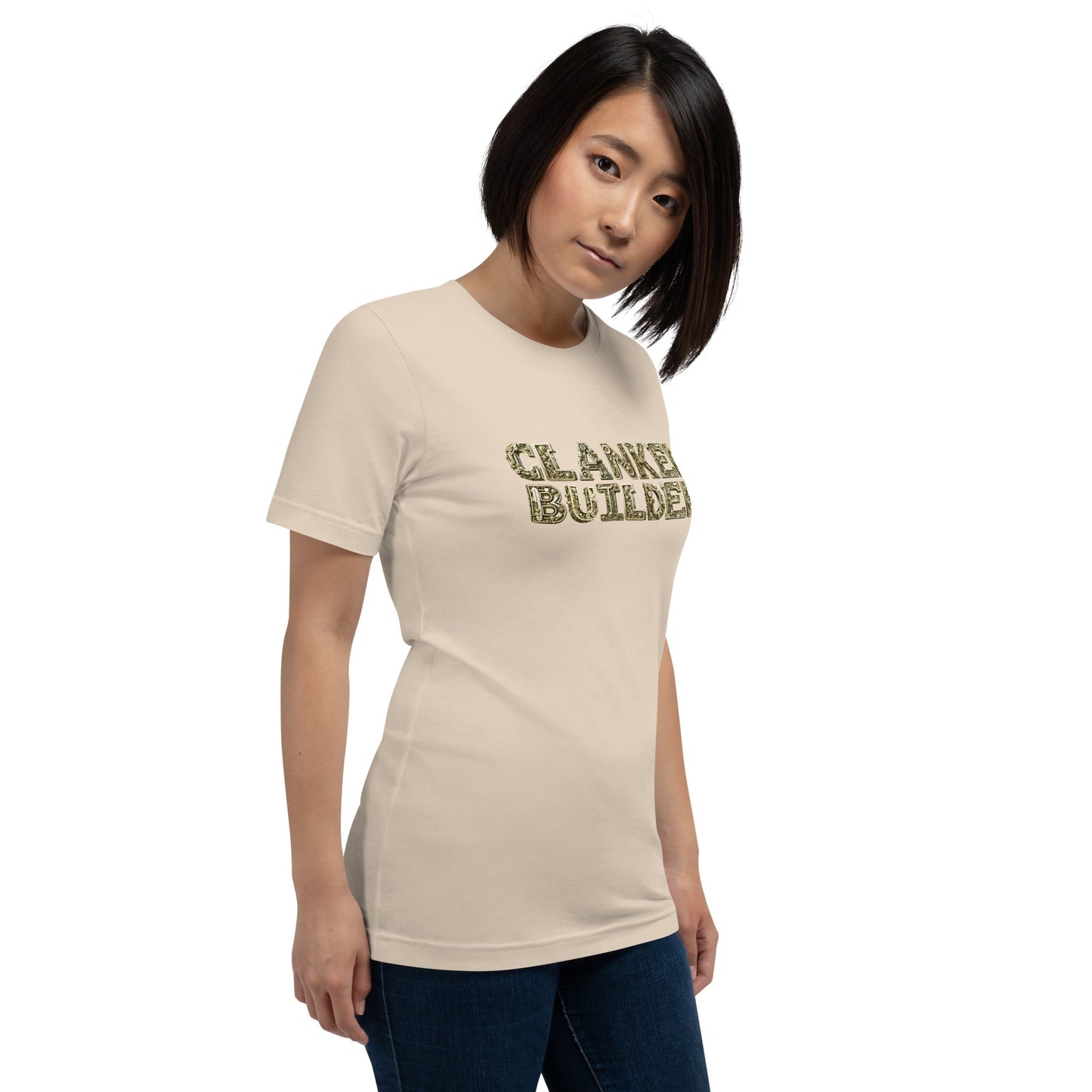 Image of the Clanker Builder T-Shirt (unisex).