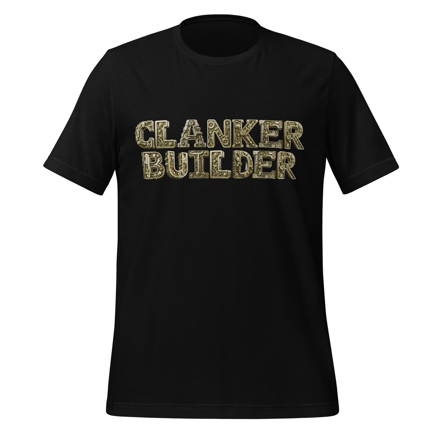 Image of the Clanker Builder T-Shirt (unisex) Black / M.