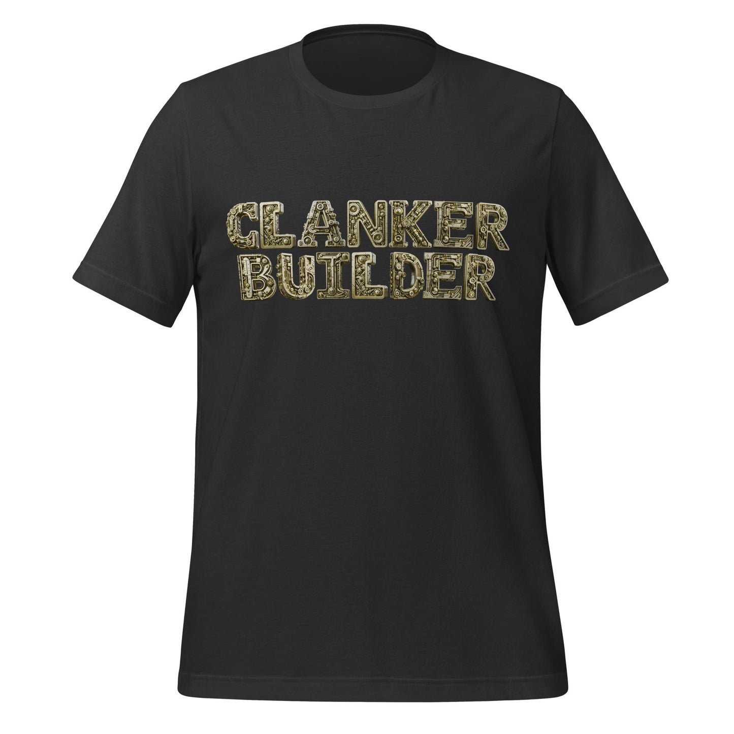 Image of the Clanker Builder T-Shirt (unisex) Dark Grey / M.