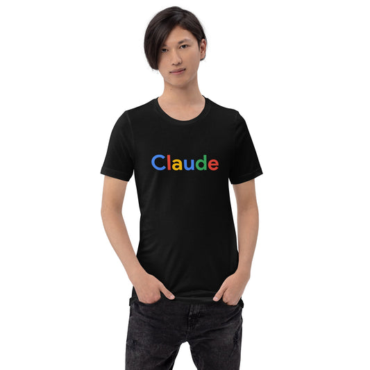 Image of the Claude Search Logo T-Shirt (unisex).