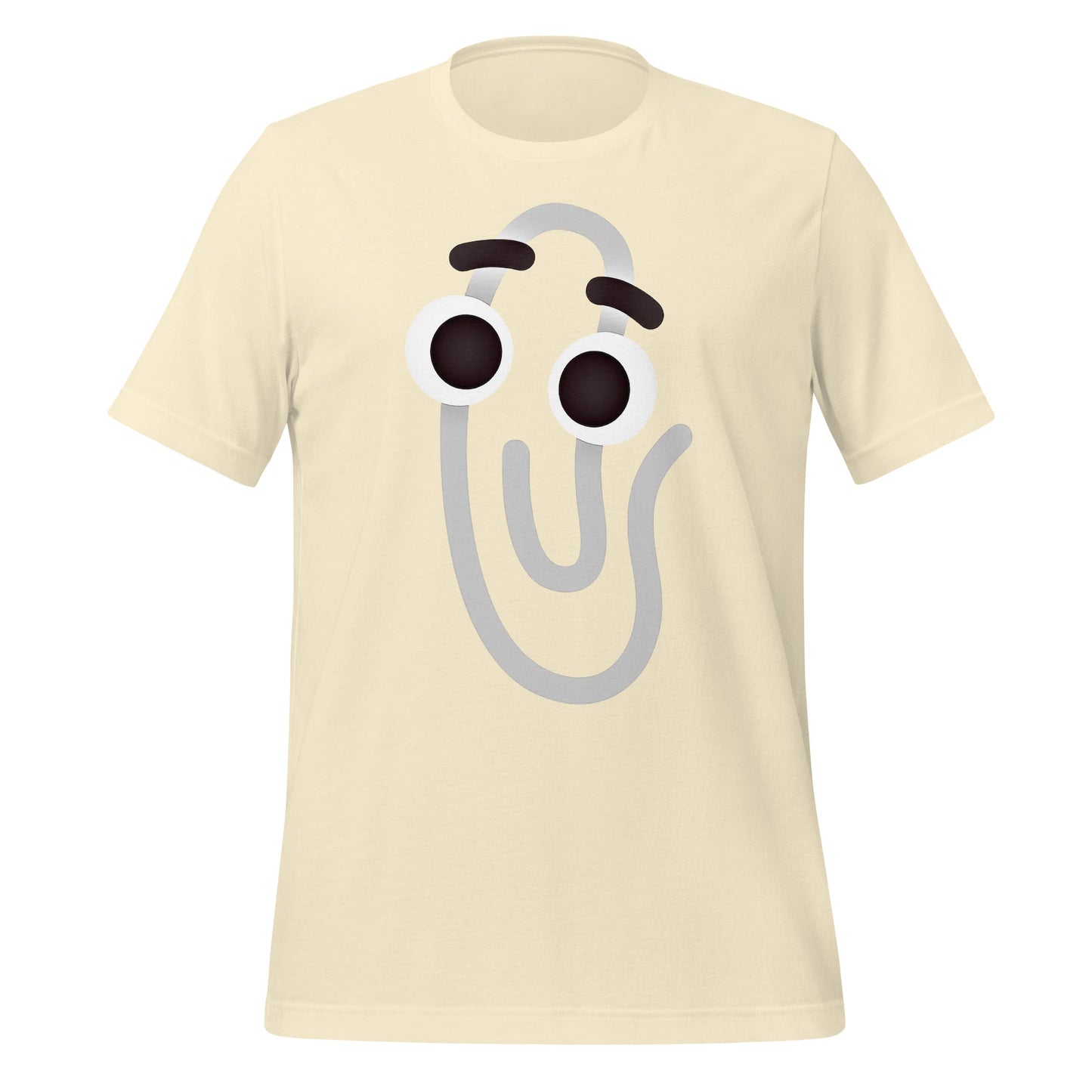 Image of the Clippy Emoji T-Shirt (unisex) Natural / M.