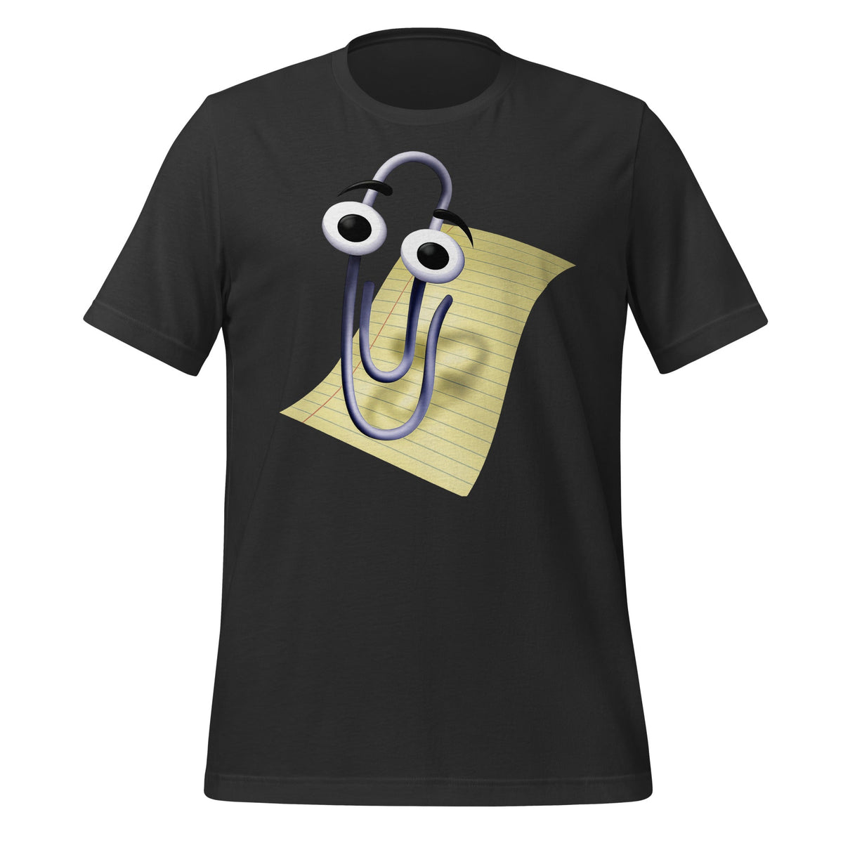 Image of the Clippy T-Shirt (unisex) Dark Grey / M.