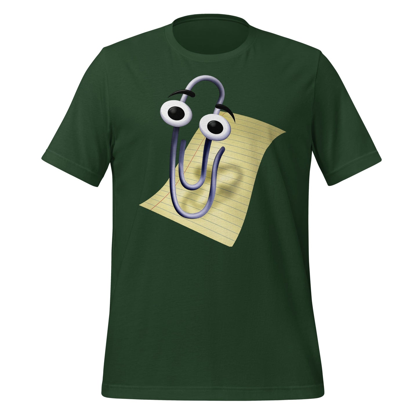 Image of the Clippy T-Shirt (unisex) Forest / M.