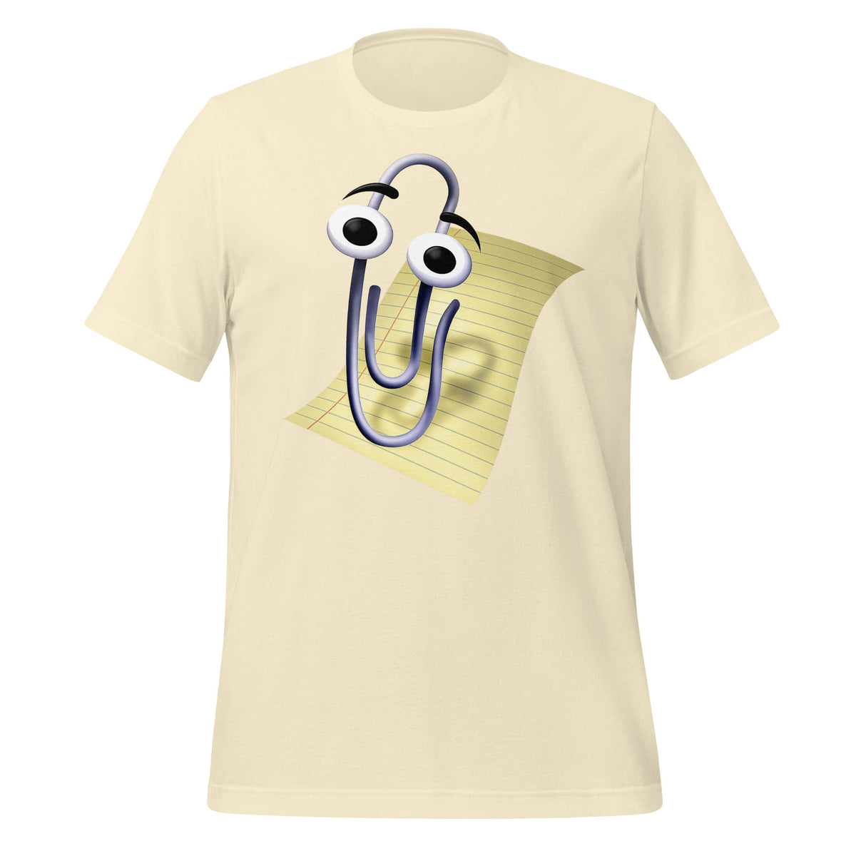 Image of the Clippy T-Shirt (unisex) Natural / M.