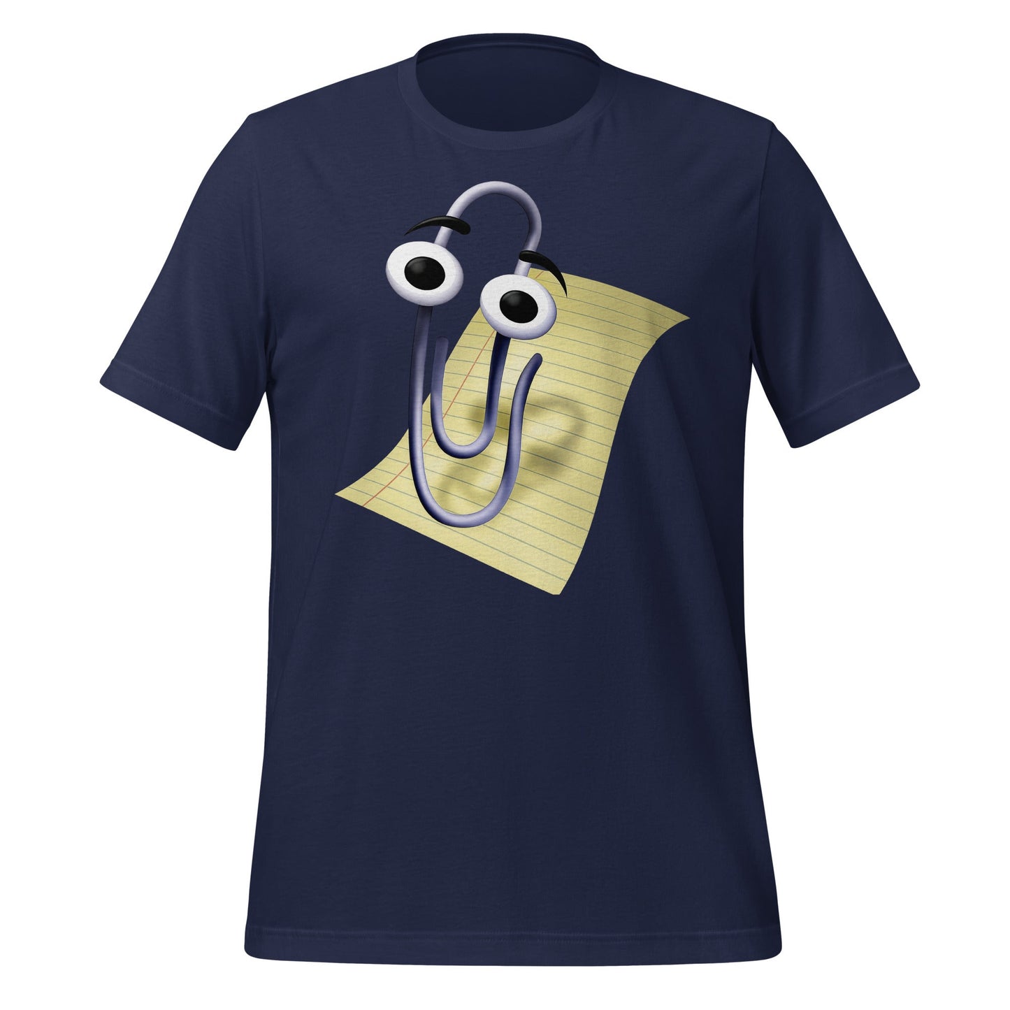 Image of the Clippy T-Shirt (unisex) Navy / M.