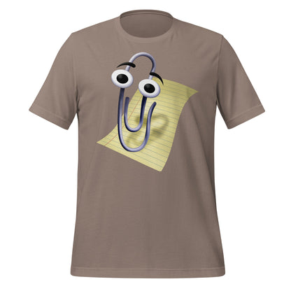 Image of the Clippy T-Shirt (unisex) Pebble / M.