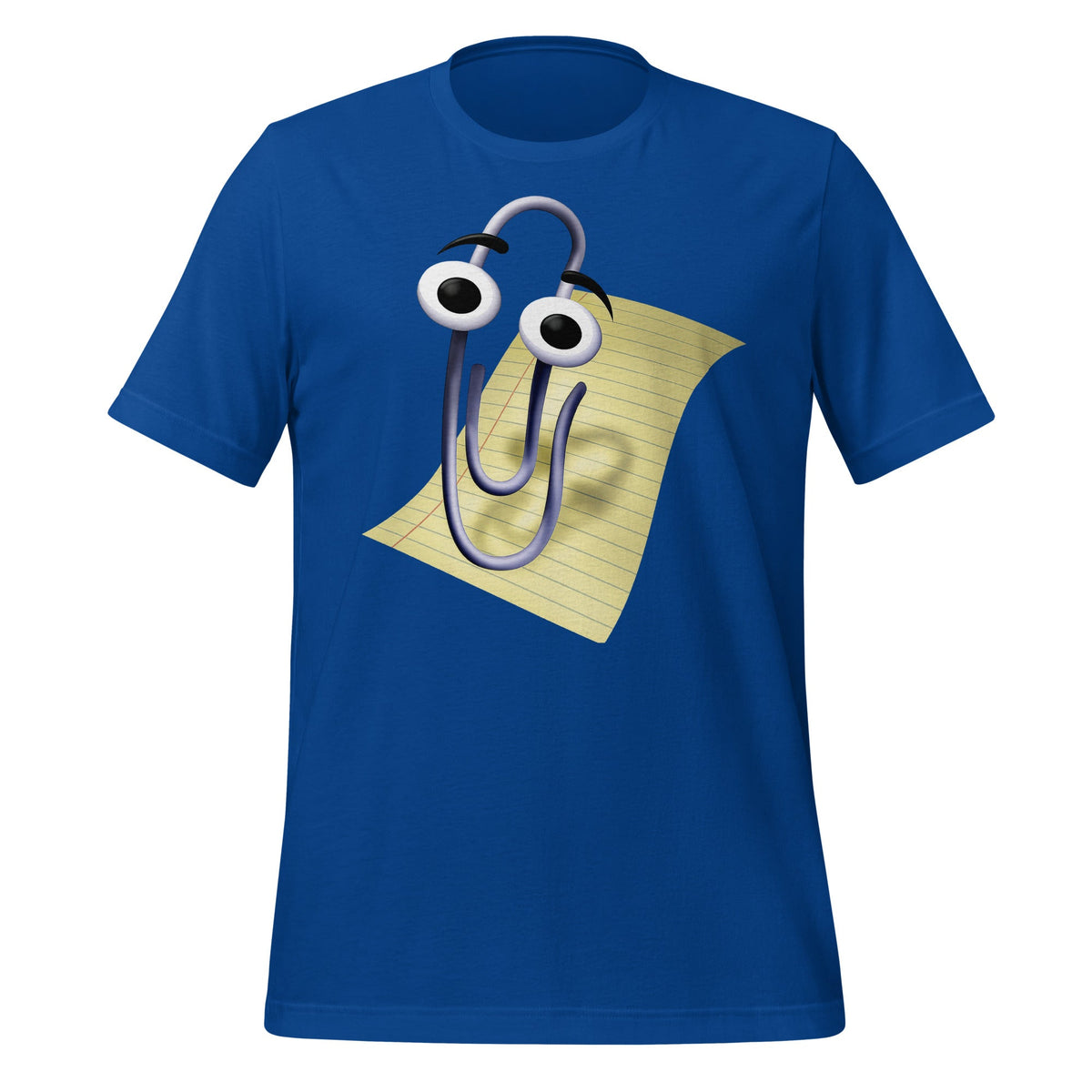 Image of the Clippy T-Shirt (unisex) True Royal / M.
