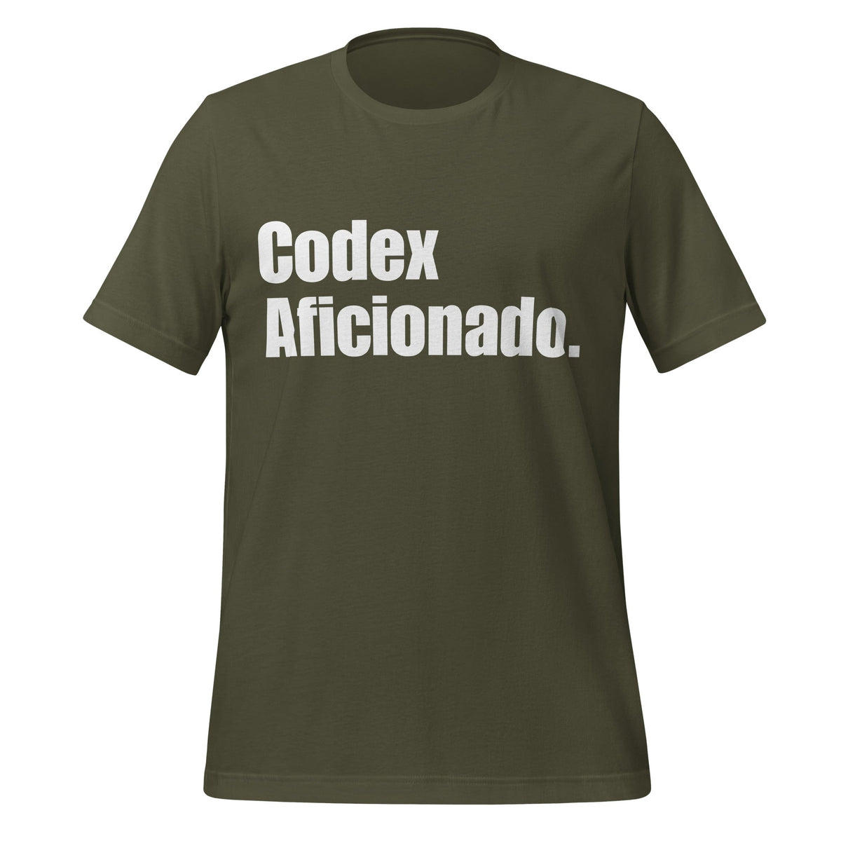 Image of the Codex Aficionado. Military Green / XS.