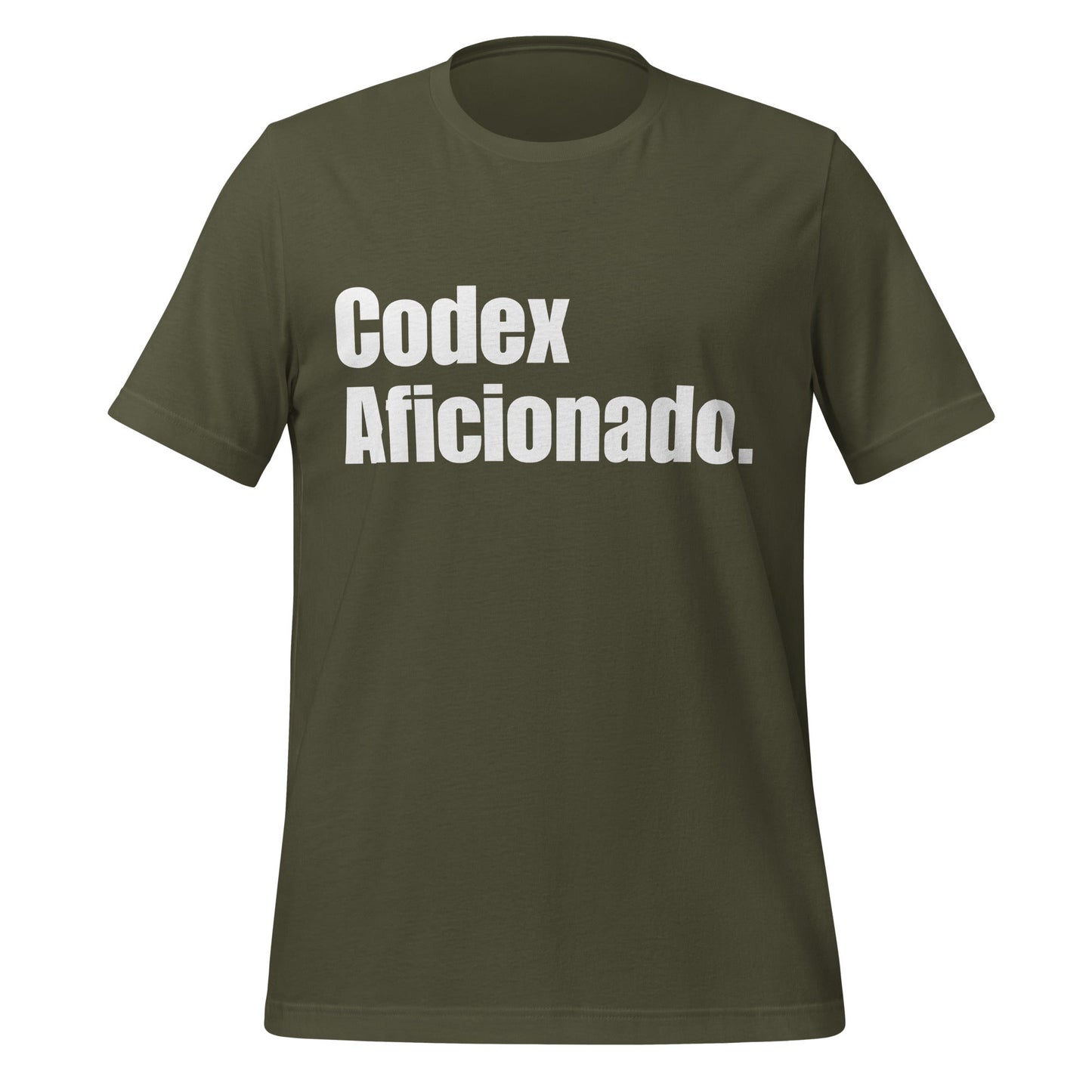 Image of the Codex Aficionado. Military Green / XS.