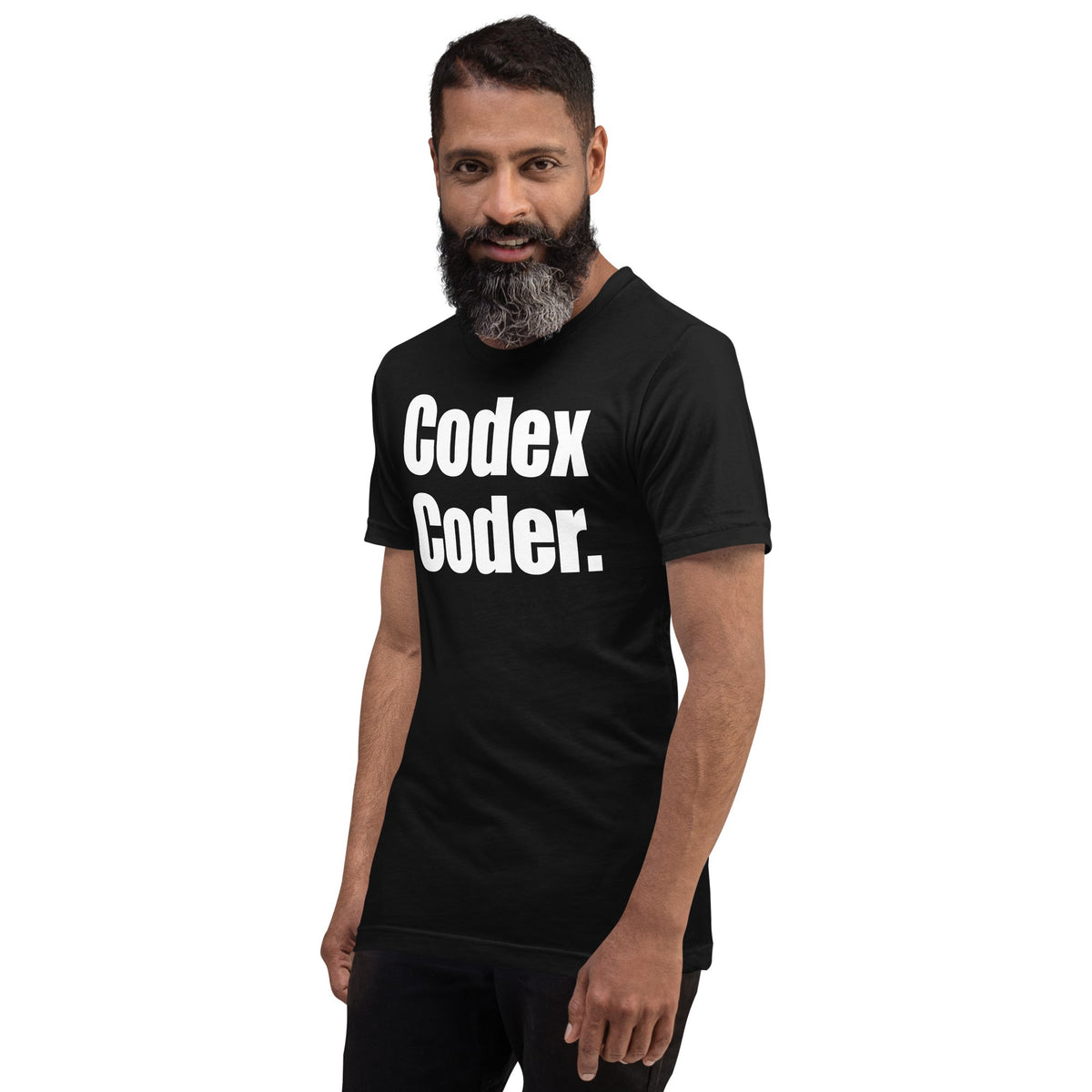 Image of the Codex Coder. T-Shirt (unisex).