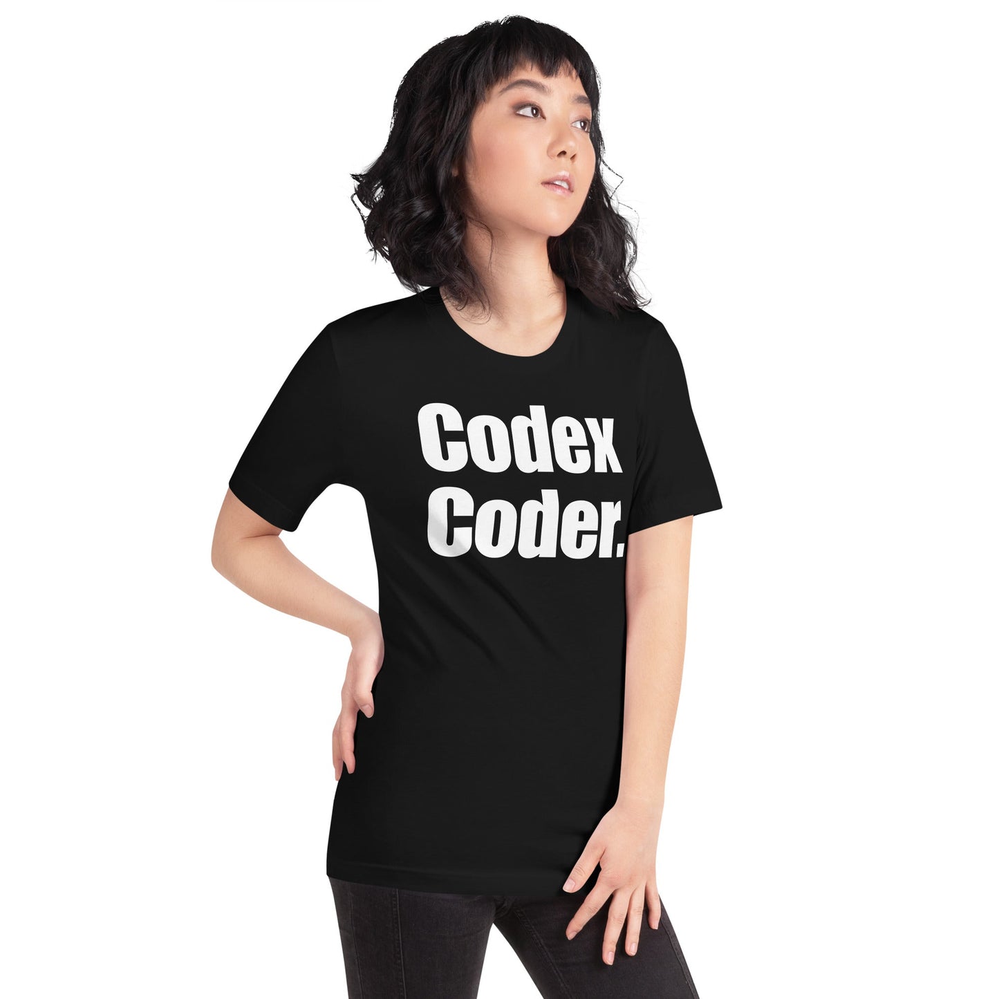 Image of the Codex Coder. T-Shirt (unisex).