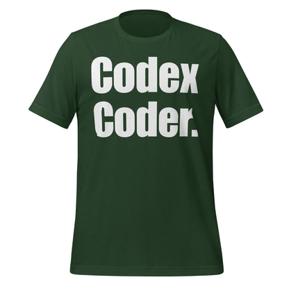 Image of the Codex Coder. T-Shirt (unisex) Forest / S.