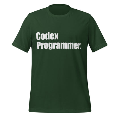 Image of the Codex Programmer. T-Shirt (unisex) Forest / S.
