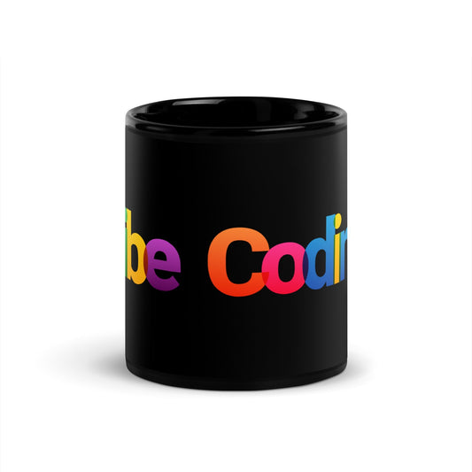 Image of the Colorful Vibe Coding Mug 11 oz.