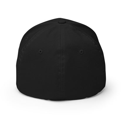 Image of the Colorful Vibe Coding Closed-Back Baseball Cap.