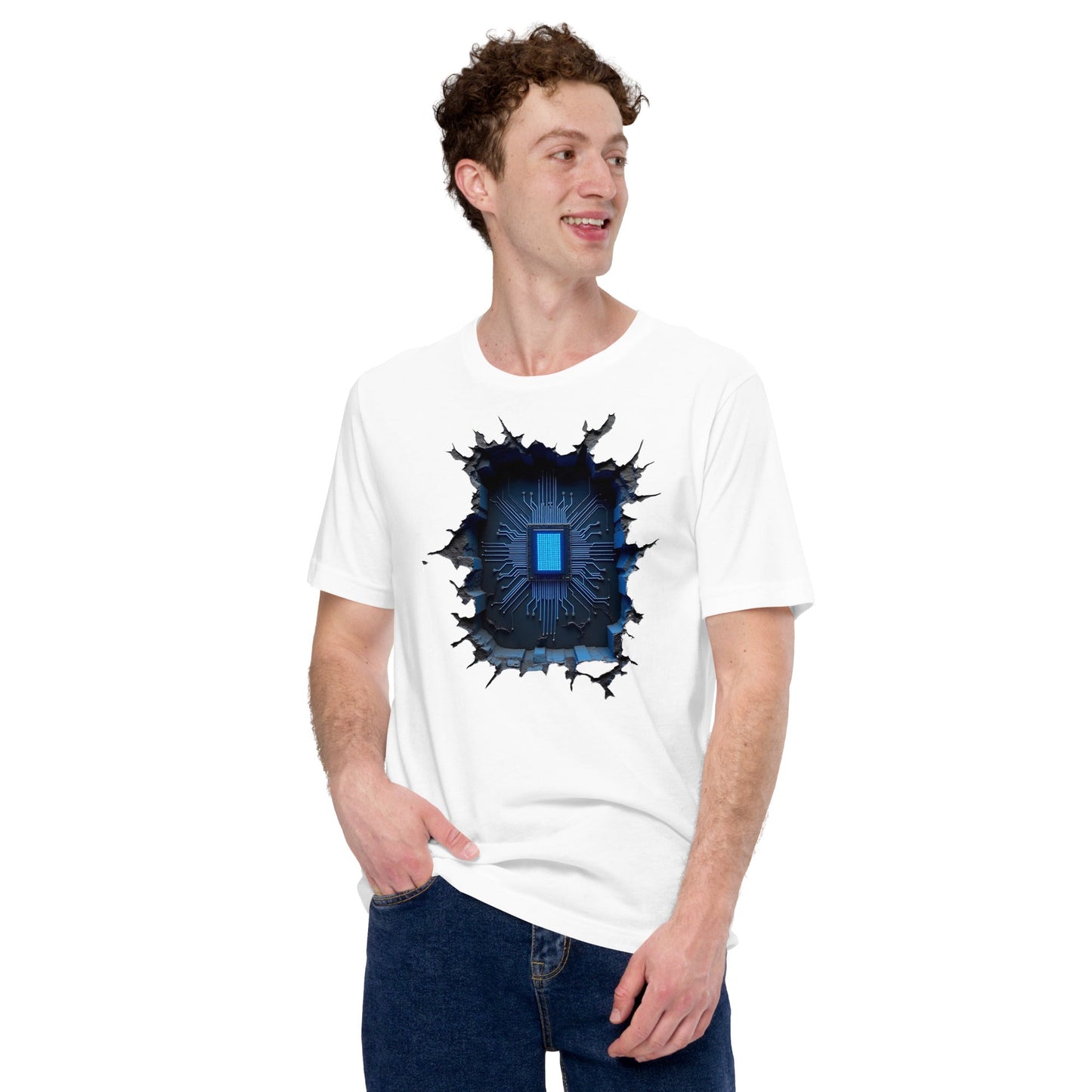 Image of the CPU Heart T-Shirt (unisex).