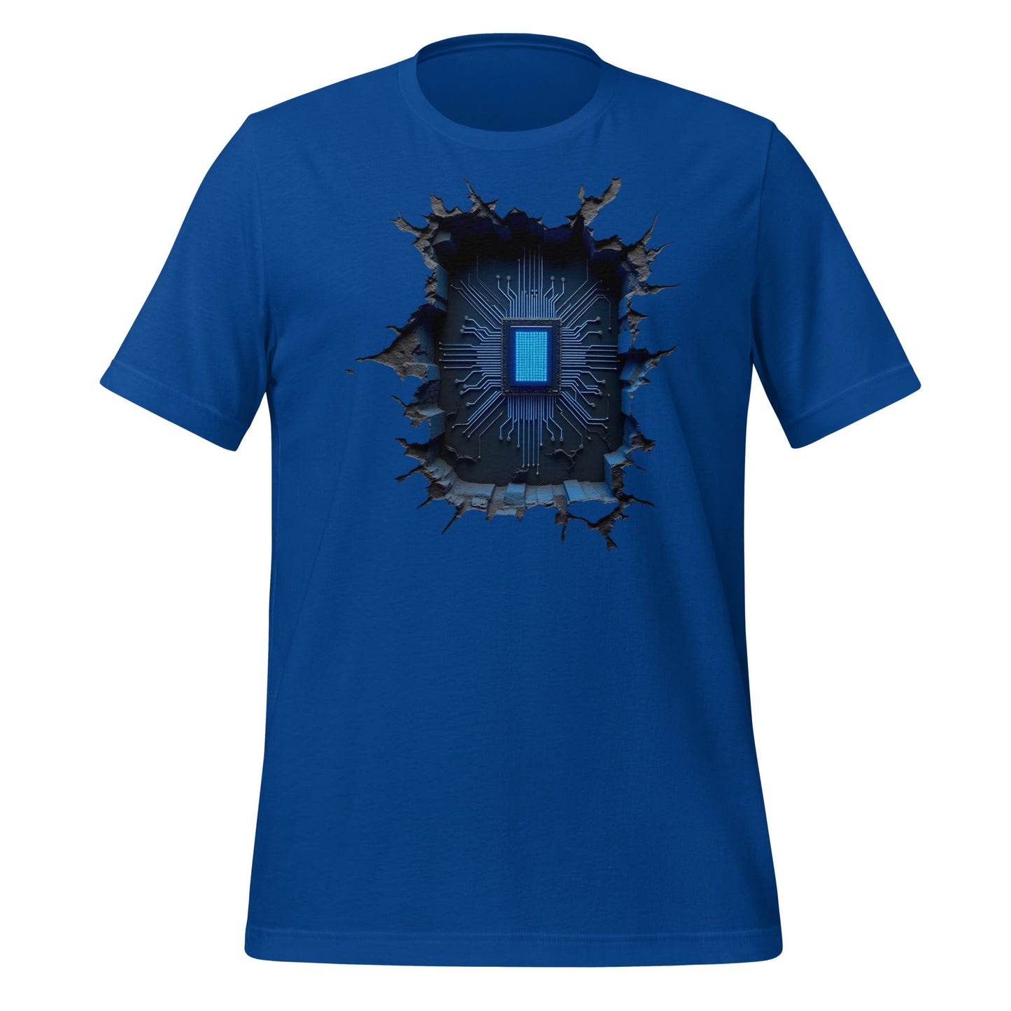 Image of the CPU Heart T-Shirt (unisex) True Royal / M.
