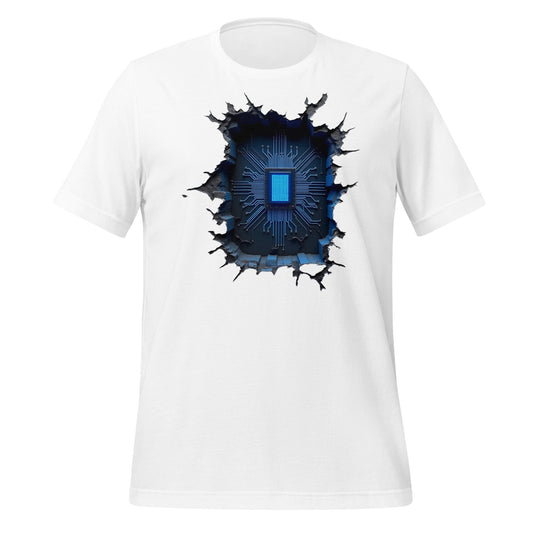 Image of the CPU Heart T-Shirt (unisex) White / M.