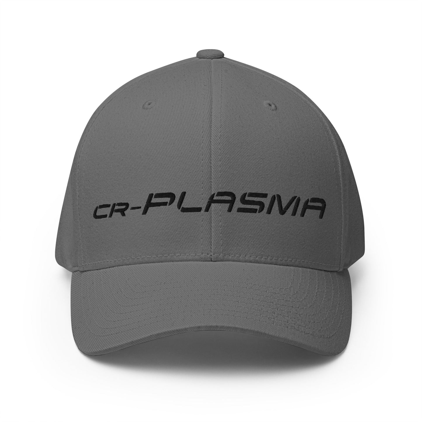 Image of the CR-PLASMA Closed-Back Baseball Cap Grey / S/M.