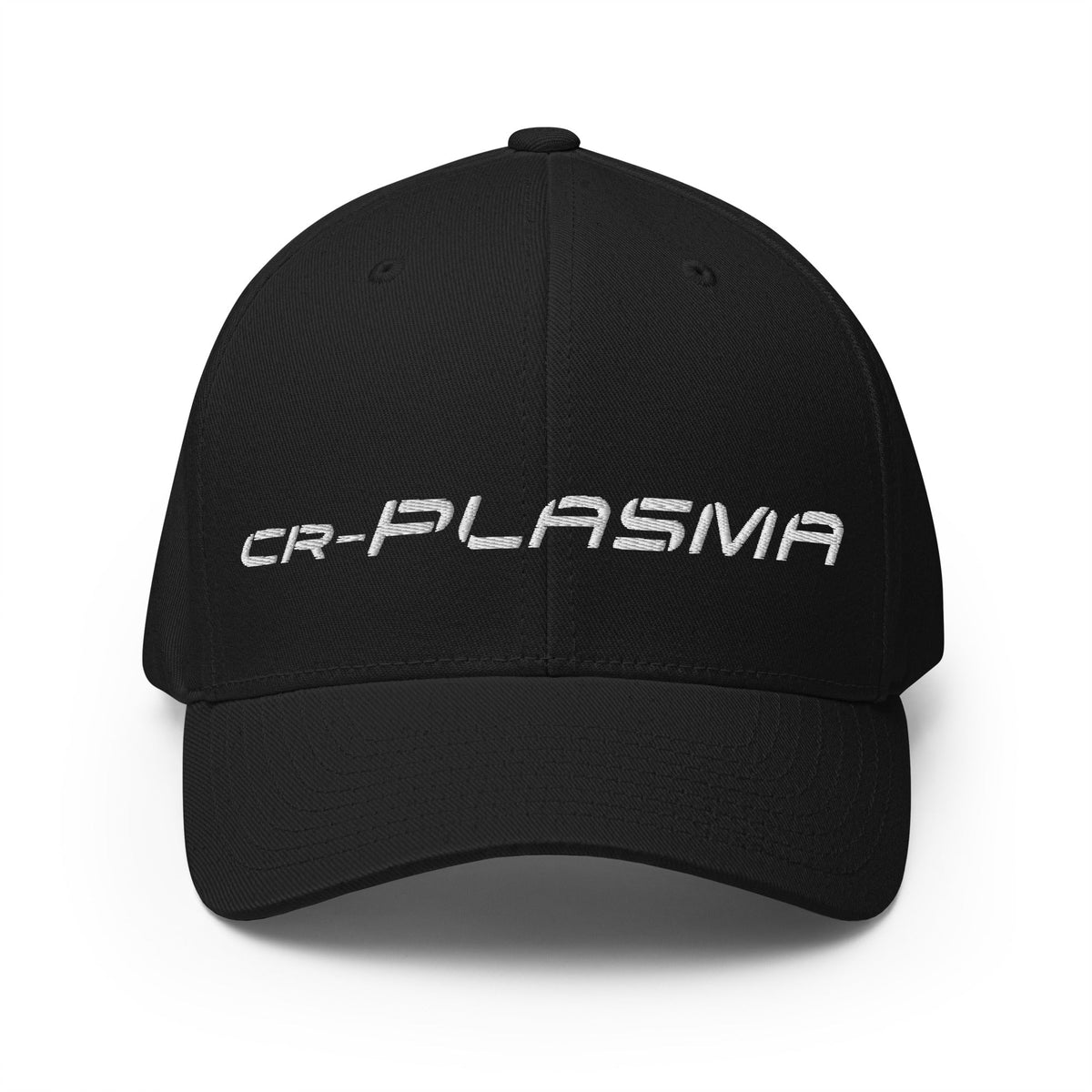 Image of the CR-PLASMA Closed-Back Baseball Cap Black / S/M.