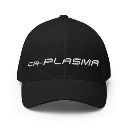 Image of the CR-PLASMA Closed-Back Baseball Cap Black / S/M.