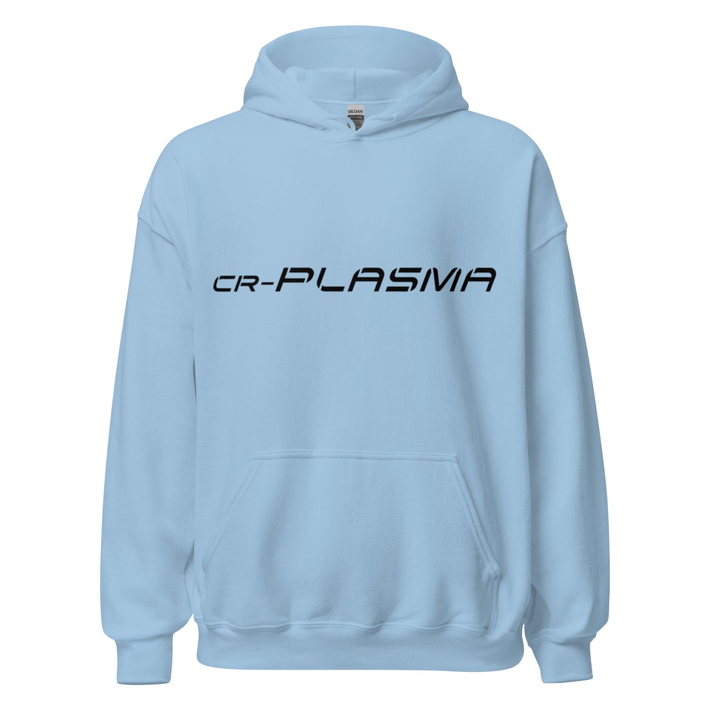 Image of the CR-PLASMA Hoodie (unisex) Light Blue / M.