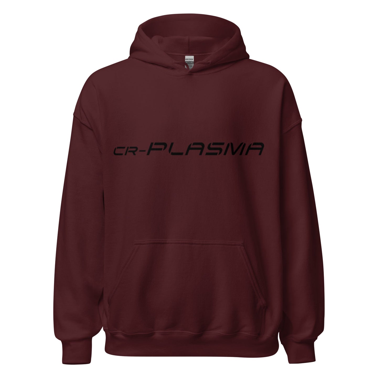 Image of the CR-PLASMA Hoodie (unisex) Maroon / M.