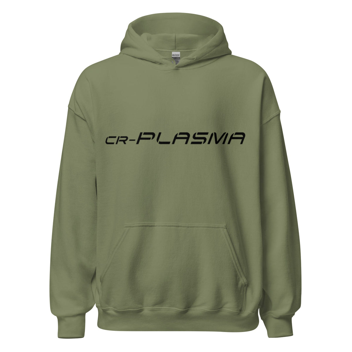 Image of the CR-PLASMA Hoodie (unisex) Military Green / M.