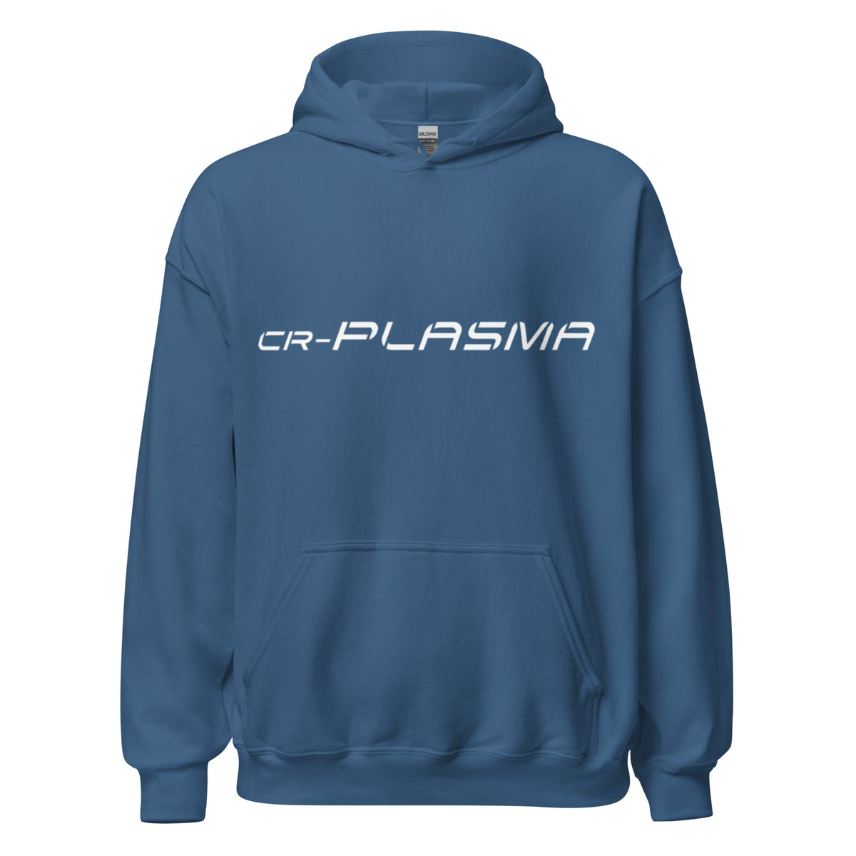 Image of the CR-PLASMA Hoodie (unisex) Indigo Blue / M.