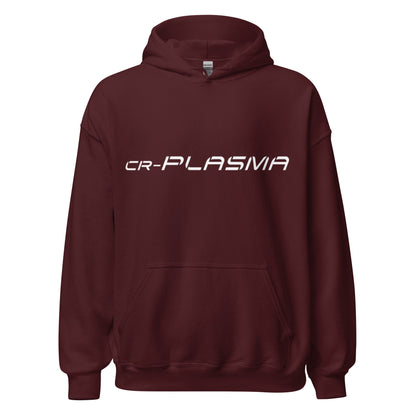 Image of the CR-PLASMA Hoodie (unisex) Maroon / M.