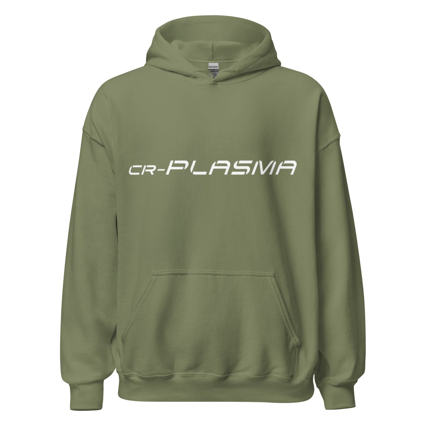 Image of the CR-PLASMA Hoodie (unisex) Military Green / M.