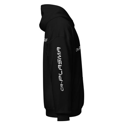 Image of the CR-PLASMA Logos Hoodie (unisex).