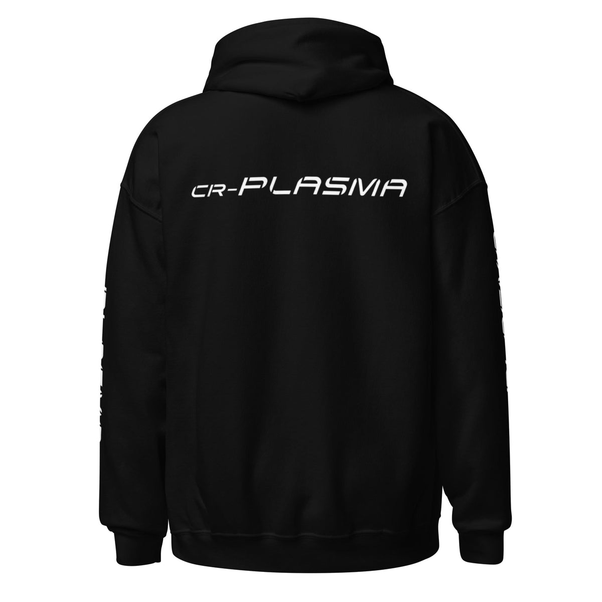 Image of the CR-PLASMA Logos Hoodie (unisex).