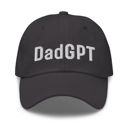 Image of the DadGPT Cap 2.1 Dark Grey.