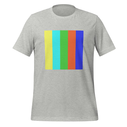 Product mockup photo of the DALL E 2 Square Watermark T Shirt (unisex) Athletic Heather / M.